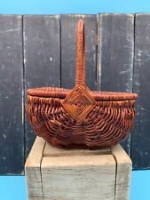 vintage wicker storage basket for sale  Hagerstown