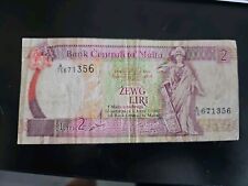 Malta liro banknote for sale  Jacksonville