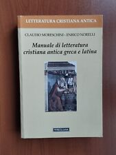 Manuale letteratura cristiana usato  Roma