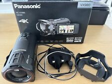 Panasonic vx980 camcorder for sale  CROYDON