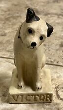 Vintage 1920'S RCA Victor Nipper Dog Statue Chalkware Chalk for sale  Shipping to Canada