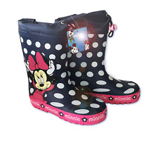 Disney Minnie Mouse Botas de goma Botas de lluvia Impermeables Suela Antideslizante 25-30, usado segunda mano  Embacar hacia Argentina