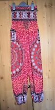 Red patterned lightweight for sale  BISHOP'S STORTFORD