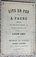 Catalogue lyonnais lits d'occasion  Paris XVII