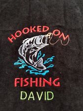 Personalised embroidered fishi for sale  SOUTHAMPTON