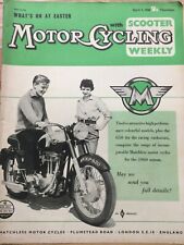 Motorcycling magazine april for sale  COLCHESTER