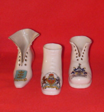 Crested china boots for sale  STOKE-ON-TRENT