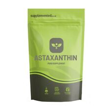 Astaxantina natural 180 comprimidos veganos 18mg antioxidante feito no Reino Unido comprar usado  Enviando para Brazil