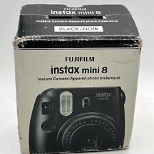 Used, FujiFilm Instax Mini 8 Instant Black Polaroid Film Camera for sale  Shipping to South Africa