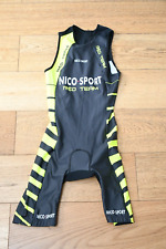 TRI SUIT - NICO SPORT - RED TEAM - PADDED -   MEN L for sale  Shipping to South Africa