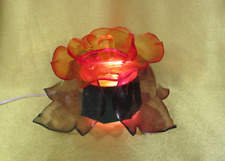 Lâmpada noturna soviética vintage flor lírio d'água, lembrança luminária design soviético comprar usado  Enviando para Brazil