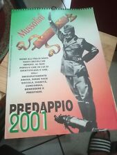 Calendario mussolini 2001 usato  Pontecagnano Faiano