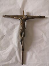 Crucifix christ bronze d'occasion  Montargis