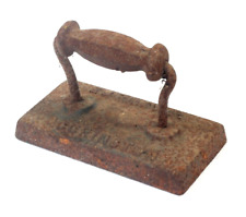 Antique E J Riley Ltd Accrington Cast Iron Billiard / Snooker Table Iron / Press, used for sale  Shipping to South Africa