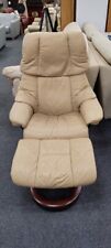 Ekornes cream reclining for sale  CARDIFF