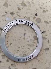 michel herbelin newport watch part Bezel -Ring steel 33mm   NOS for sale  Shipping to South Africa