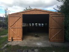 24ft wooden garage for sale  RUGELEY