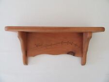 Wood wall shelf for sale  Coopersburg