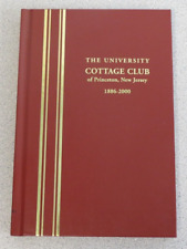 Usado, Libro de directorio The University Cottage Club of Princeton Nueva Jersey 1886 - 2000 segunda mano  Embacar hacia Argentina