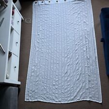 white eyelet curtains for sale  LUTON