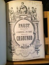 Charles gounod faust d'occasion  Rennes
