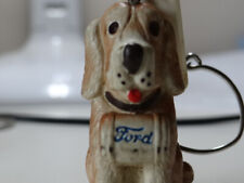 Occasion, porte clés auto chien Saint Bernard FORD logo la longue durée années 70 d'occasion  Rosières-en-Santerre