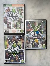 Lote de 3 jogos The Sims, PC, Starter Pack, Into The Future, Supernatural, Late Night comprar usado  Enviando para Brazil