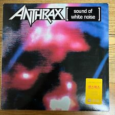 Anthrax - Sound Of White Noise 1993 Coreia Orig LP Vinil com Inserção Adesivo Hype, usado comprar usado  Enviando para Brazil