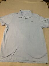 Camisa polo American Eagle adulto grande masculina azul algodão rugby comprar usado  Enviando para Brazil