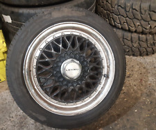"15 BBS RS STYLE SINGLE ALLOY WHEEL RIM WITH TYRE 195/50R15 15X7JJ  -CB73.1, used for sale  Shipping to South Africa