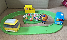 Peppa Pig  Delivery van,Camper Van,Bus Road track and park bundle playset, used for sale  Shipping to South Africa