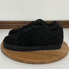 DC NET 302361-3BK Mens Black Nubuck Lace Up Skate Inspired Sneakers Shoes NWOT for sale  Shipping to South Africa