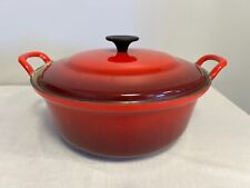 Creuset red casserole for sale  KING'S LYNN