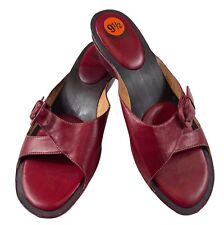 heels sandal red buckles for sale  Sparta