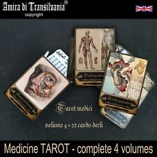 cartas de tarô baralho mapas medicina vintage cirurgia médica anatomia do corpo humano 4, usado comprar usado  Enviando para Brazil