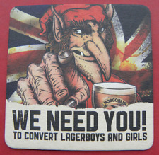 Hobgoblin beer mat for sale  LINCOLN