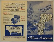 Prospectus brochure electro d'occasion  Auneau