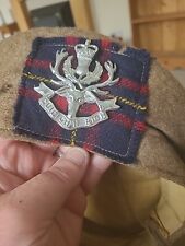 Scottish army hat for sale  SLEAFORD