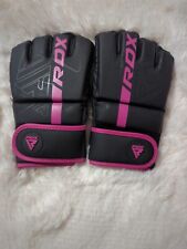 Luvas femininas Kara RDX treinamento kickboxing muay thai academia de MMA preto/rosa tamanho P comprar usado  Enviando para Brazil