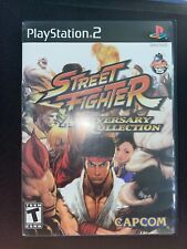 Street Fighter Anniversary Collection (Sony PlayStation 2) PS2 No Manual Tested for sale  Shipping to South Africa