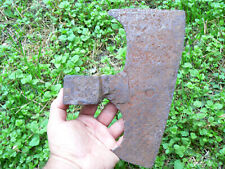 Used, VTG 0,8kg /1,76bs FORGED ANTIQUE VIKING BEARDED GOOSEWING BROAD LOG AXE HATCHET for sale  Shipping to South Africa