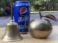 Vintage brass apple for sale  Milledgeville