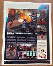 Dirge Of Cerberus: Final Fantasy VII - Página de visualização vintage / pôster / arte de parede comprar usado  Enviando para Brazil