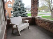 Outdoor wooden bench for sale  Waukegan