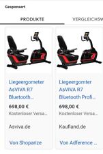 asviva ergometer gebraucht kaufen  Uentrop