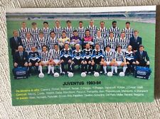 Cartolina squadra juventus usato  Santa Margherita Ligure