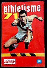 Athlétisme 1971 cahiers d'occasion  Maintenon
