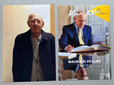 MAURIZIO POLLINI (†2024) Pianista osobiście podpisana karta z autografem 10x15 autograf na sprzedaż  Wysyłka do Poland