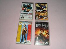 Used, 4 Sony PSP Video Games Street 2, Madden 06. Harry Potter, Napoleon Dynamite for sale  Shipping to South Africa