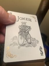 Bicicleta Pavo Real 2022 No. 20 tarjetas de juego de intercambio único JOKER de lámina fría segunda mano  Embacar hacia Argentina